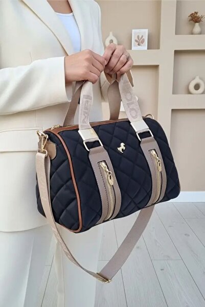 ALTUNORDU AVM Women's Kaptione Patterned Cylinder Model Long Cross Strap Hand...