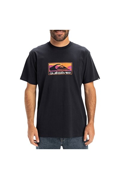 Quiksilver EV GRADIENT BOX T-SHIRT ΣΚΟΥΡΟ ΝΑΥΤΙΚΟ ΜΠΛΕ Μ