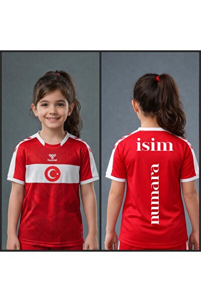 hummel Kişiye Özel Milli Takım Forması İsim ve Numara Baskılı