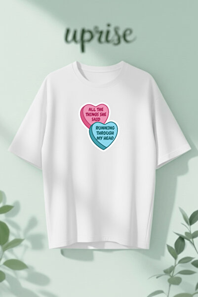 Vordevia Μπλουζάκι από βαμβάκι με στάμπα  "Όλα τα Πράγματα που Έκανε η Ροζέλα...