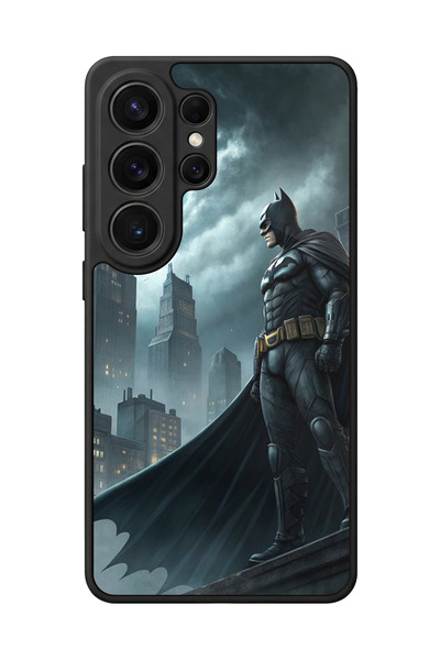 Samsung Galaxy S26 Ultra Compatible Glossy Premium Matte Black Printed Silicone Case