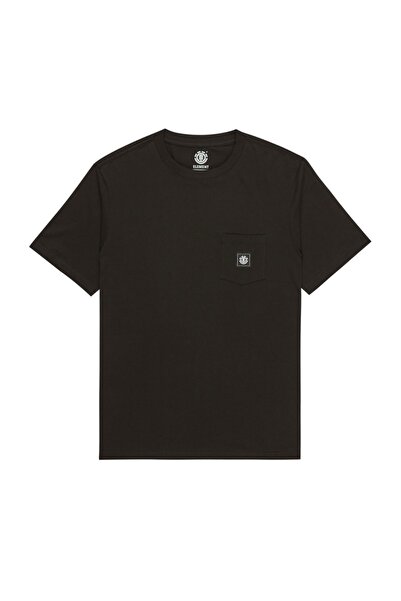 Element ICON T-SHIRT ΜΕ ΤΣΕΠΗ ΦΛΙΝΤ ΜΑΥΡΟ Μ