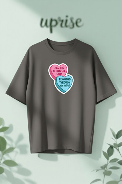 Vordevia Μπλουζάκι από βαμβάκι με στάμπα  "Όλα τα Πράγματα που Έκανε η Ροζέλα...