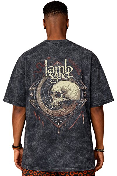 SEVBANO Σχεδιασμός Lamb Of God Rock Metal Music Band Μπλουζάκι με στάμπα στην...