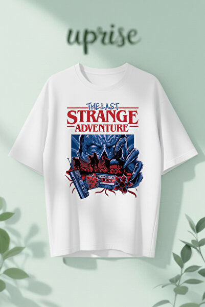 Vordevia Το Τελευταίο Παράξενο Περιπετειώδες Βαμβακερό T-shirt με στάμπα, σε ...