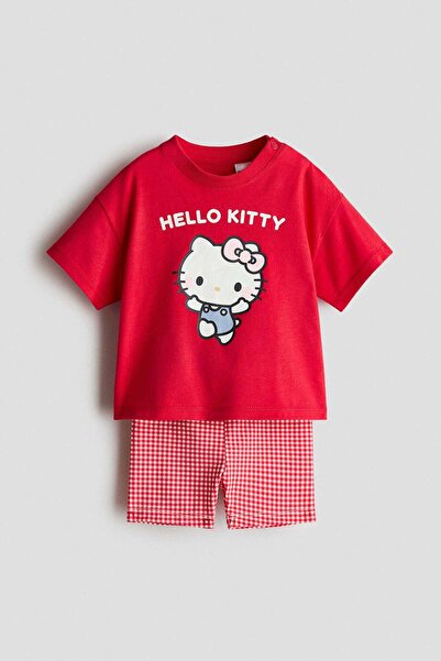 H&M 2-piece printed cotton set