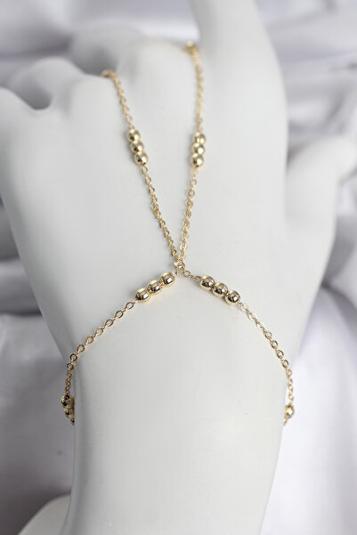 Skygo ieg™ 316L Çelik Top Zincirli Gold Renk Kadın Şahmeran - TJ-SN745 NVDN-R...