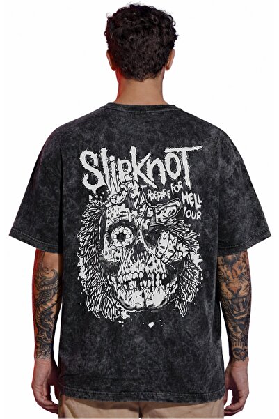 SEVBANO Dizajn Slipknot rok metal muzičkog benda, unisex majica sa leđnim pri...