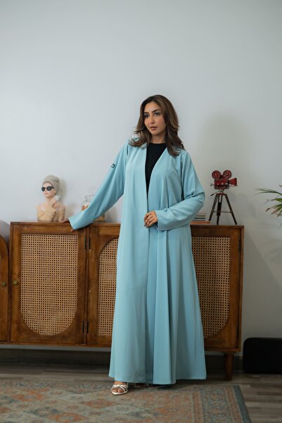 Via abaya عباية حرير سماوي