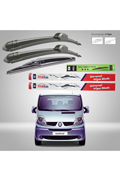 TEAMCAR Renault Trafic II VAN (2006–2014) Επίπεδοι Υαλοκαθαριστήρες |   Πλήρε...