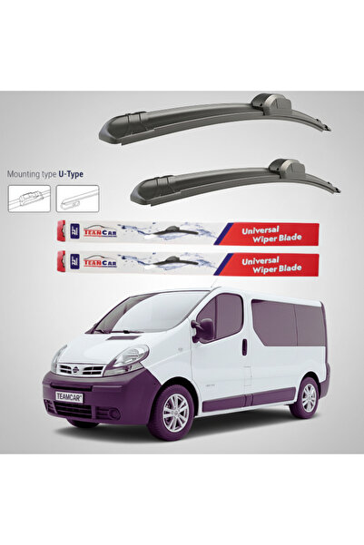 TEAMCAR Nissan Primastar X83 Βαν L1H1 (2001–2006) Επίπεδες Υαλοκαθαριστήρες |...