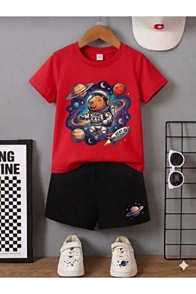 Nice Clothes ΚΑΛΟΚΑΙΡΙΝΟ ΠΑΙΔΙΚΟ ΜΠΛΟΥΖΑΚΙ ΚΑΙ ΣΟΡΤΣ UNISEX (ΜΕ ΣΤΑΜΠΑ SPACE ...