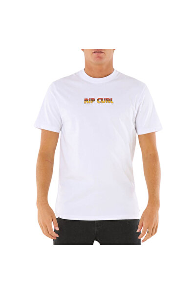 Rip Curl Μπλουζάκι ICON Μεγάλη Μάμα Λευκό Μ