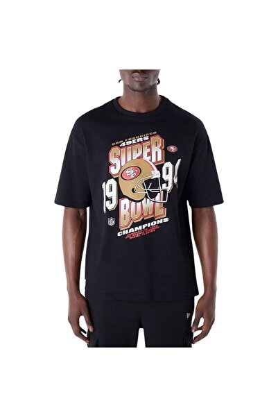 NEW ERA NFL ΣΑΝ ΦΡΑΝΣΙΣΚΟ 49ΕΡΣ ΜΠΛΟΥΖΑΚΙ ΜΕ ΓΡΑΦΙΚΟ ΚΡΑΝΟΣ ΜΑΥΡΟ XL