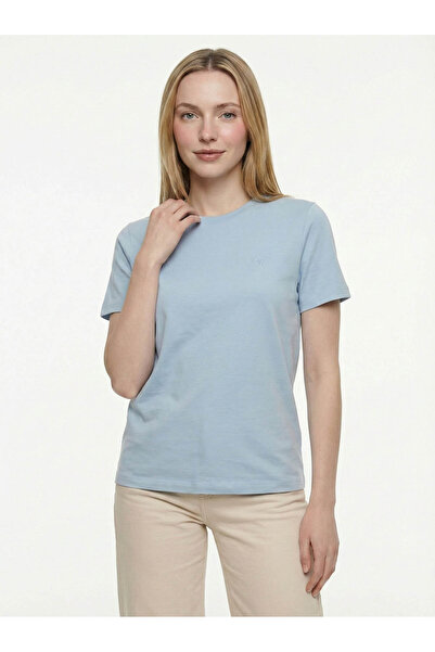 Loft Regular Fit Blue Women's T-Shirt Lf2042252