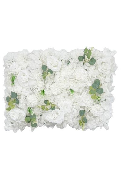 AFO Φλοράλ Πάνελ 60εκ x 40εκ Λευκό με σχέδιο Ευκάλυπτος 7 κωδικός 27-221