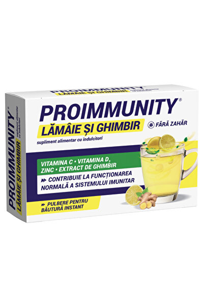 Fiterman Pharma PROIMMUNITY Λεμόνι και Τζίντζερ x 8 τεμάχια