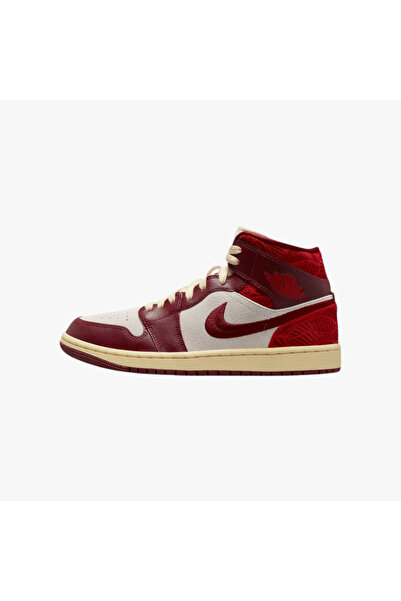 JORDAN 1 Mid SE "Tiki Leaf Team Red" (Γυναικείο)