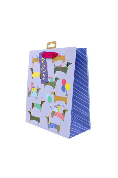 Eurowrap Clairefontaine M Σακούλα Δώρου με Σκυλάκια Λουκάνικα