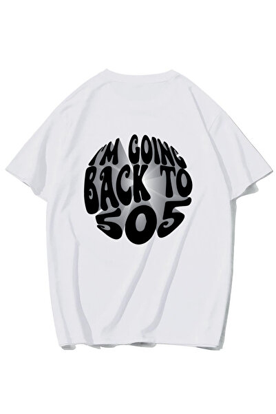 BRZ COLLECTION Ουνισέξ Όβερσάιζ Μπλουζάκι  "Θα επιστρέψω στα 505 " - Arctic M...
