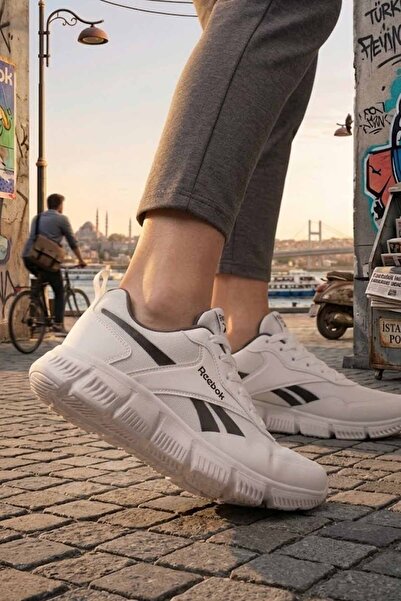 Reebok Λευκά Γυναικεία Παπούτσια για Καθημερινό Περπάτημα και Τρέξιμο - Ελαφρ...