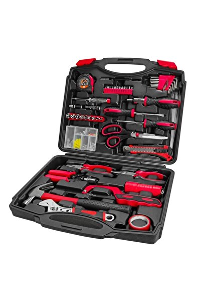Koopman Σετ εργαλείων και αξεσουάρ, 169 τεμάχια, FX Tool, μαύρο και κόκκινο, ...