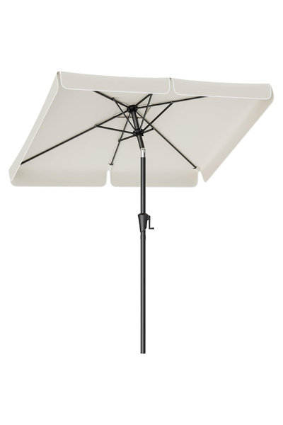 SONGMICS Ομπρέλα Κήπου 200x150 εκ., UPF 50+, 30 °   ανακλινόμενο αμφότερα στι...