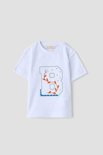 GB Baby Baby Girl White Tshirt