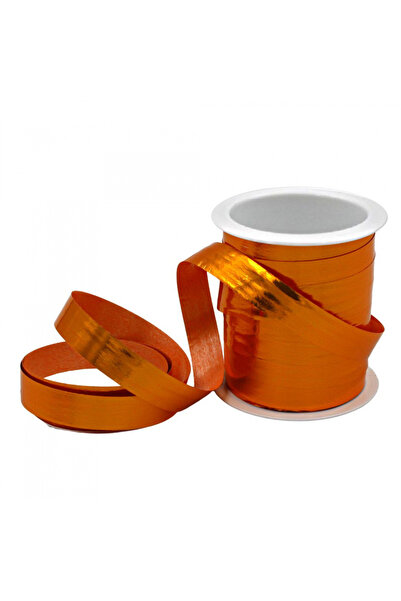 BRIZZOLARI Rafie portocalie strălucitoare, mini rolă 10m x 10mm