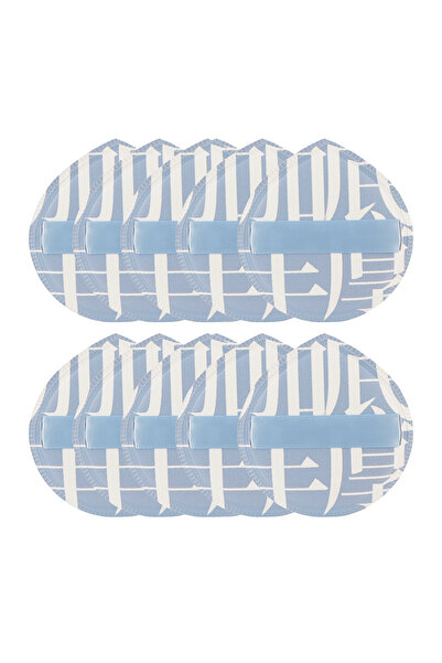 Choice3 10pcs blue 1 1-10pcs Super Thick Soft Makeup Puffs Large Cotton Velve...