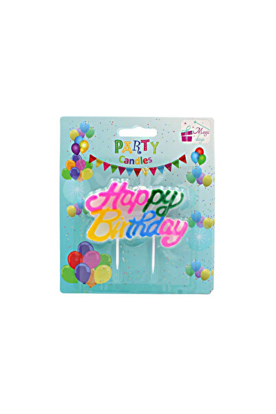 Magic Days Lumânare multicoloră de petrecere La mulți ani