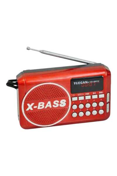 Mivexa Outdoor Outlet MİNİ CEP FM RADYO DİJİTAL GÖSTERGELİ JTEC ŞARJLI