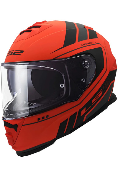LS2 Storm 2 Fist Full Face Motosiklet Kaskı Siyah Vizörlü