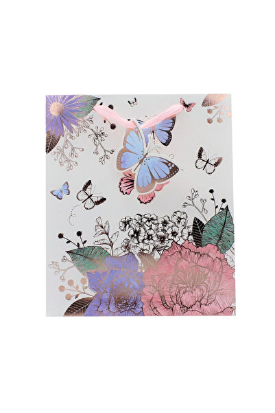 Eurowrap Χάρτινη τσάντα δώρου με πεταλούδες