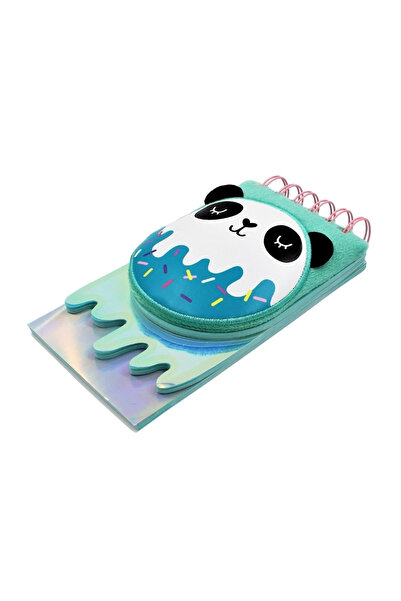 Gift Design Πράσινο τετράδιο, Κύπελλο παγωτού Πάντα, 3D, 120 σελίδες