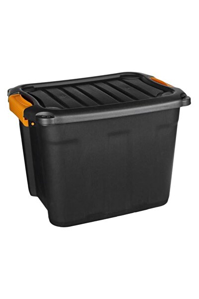 OEM Large Resistant Plastic Storage Box Black 42 L