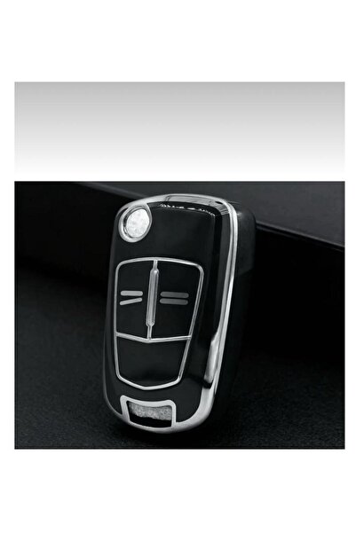 ÖZEN KEYS Opel Astra H Corsa D 2 Button Nano Protection Key Case Cover Black ...