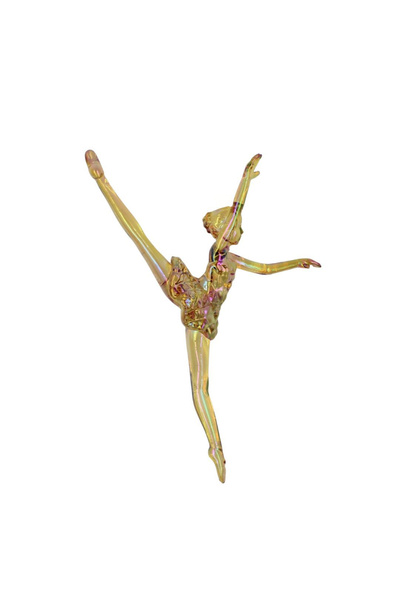 HOUSE OF SEASONS διακοσμητική χρυσή μπαλαρίνα