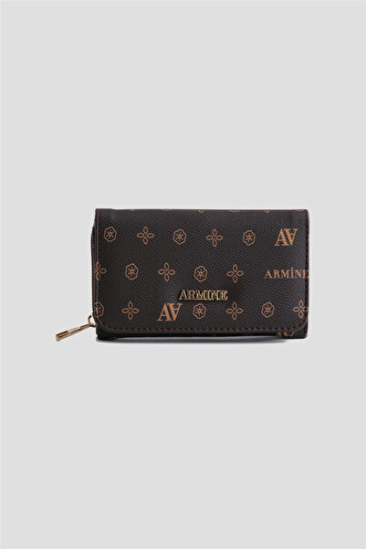 Armine Wallet Printed 25Yd7012 Brown