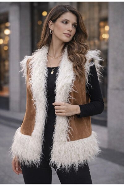 OEM Γιλέκο - Καφέ, S