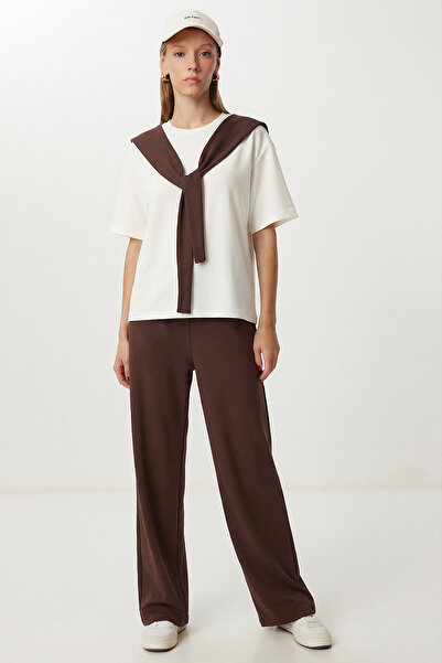 Lovelyİstanbul Σετ μοντάλ με λεπτομέρεια δεσίματος στο επάνω και στο κάτω μέρ...