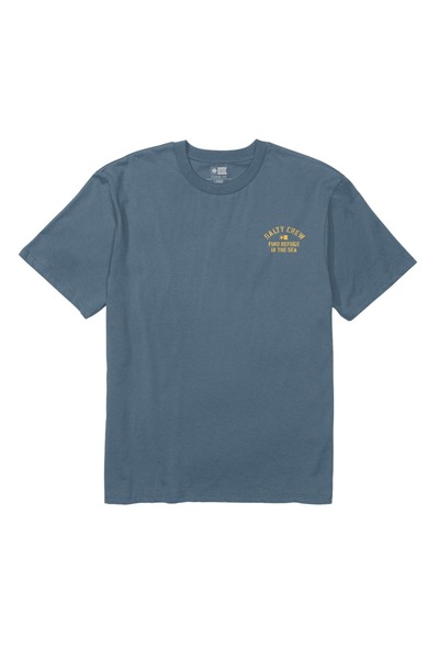 Salty Crew EVEN KEEL ΒΙΝΤΑΤΖ ΜΠΛΟΥΖΑΚΙ ΜΕ ΛΕΥΚΑΝΤΕΑ ΜΑΡΓΙΑ ΣΕ ΧΡΩΜΑ ΣΚΟΥΡΟ ΓΚ...