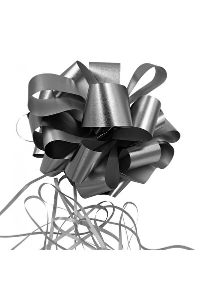 BRIZZOLARI Γιγάντιος αυτοσυναρμολογούμενος φιόγκος δώρου 35 εκ. ασημί