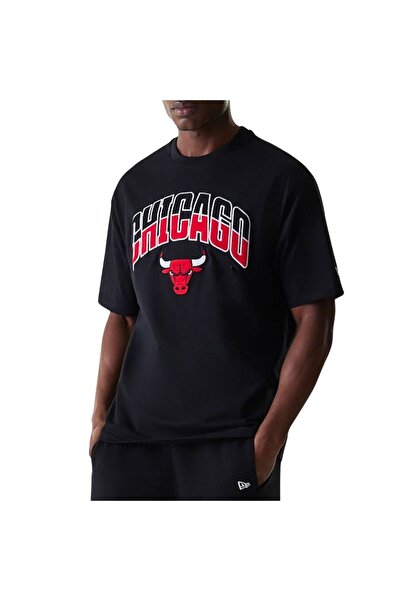 NEW ERA NBA ΣΙΚΑΓΟ ΜΠΟΥΛΣ ΜΠΛΟΥΖΑΚΙ ΜΕ ΓΡΑΦΙΚΟ ΣΧΕΔΙΟ ΜΑΥΡΟ L