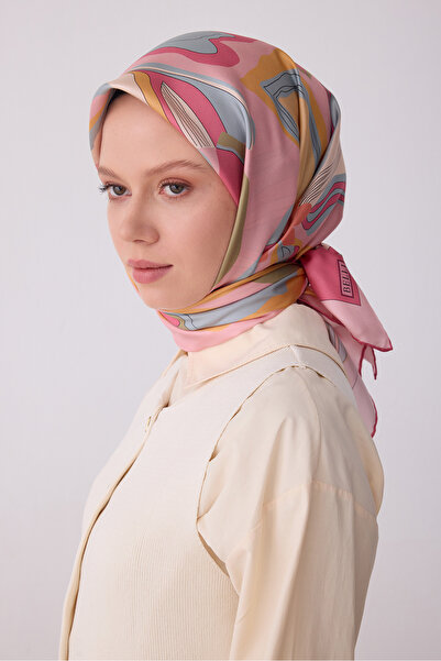 Belli Φουλάρι από μετάξι με αφηρημένο σχέδιο - Άνοιξη-Καλοκαίρι 2026 (Τ) 4318-02