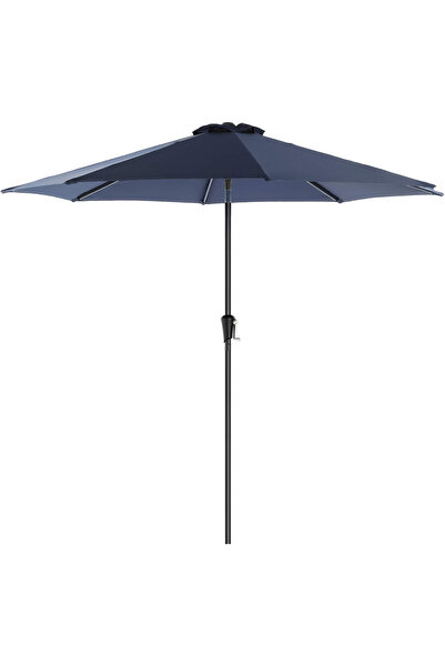 SONGMICS Ομπρέλα κήπου 300 εκ., UPF 50+, με μηχανισμό ανοίγματος με μανιβέλα,...