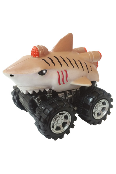 Deluxebase Αυτοκινητάκι παιχνίδι με κίνηση τριβής, καρχαρίας τίγρης