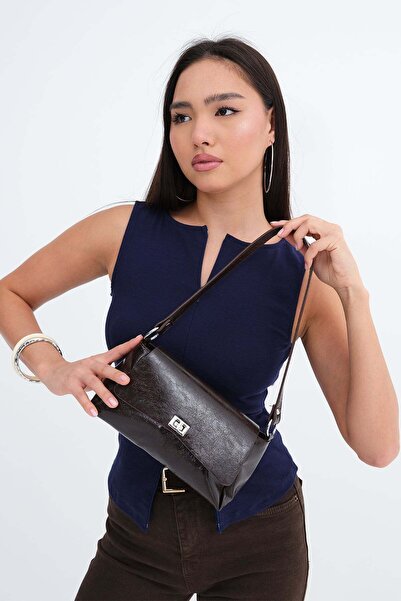 Addax Τσάντα χειρός και ώμου με φερμουάρ Ç1070