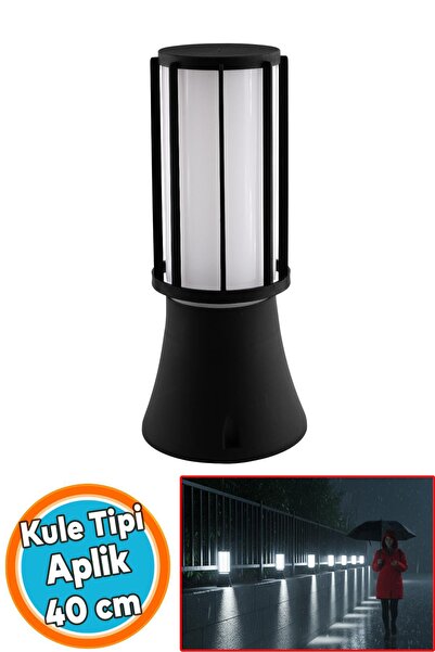 NZB Tower Type Caged Plastic Street Garden Sconce 40 cm Lamp Lighting Garden ...