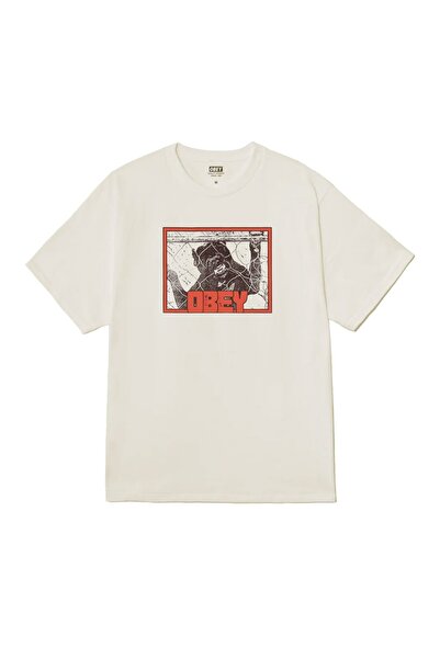 Obey ΠΡΟΣΟΧΗ ΜΠΛΟΥΖΑΚΙ ΒΙΝΤΑΤΖ ΛΕΥΚΟ XXL